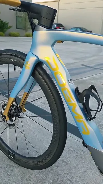 Pinarello Dogma F in the Q36.5 team colorway